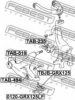 TOYOT 4864030300 Control Arm-/Trailing Arm Bush